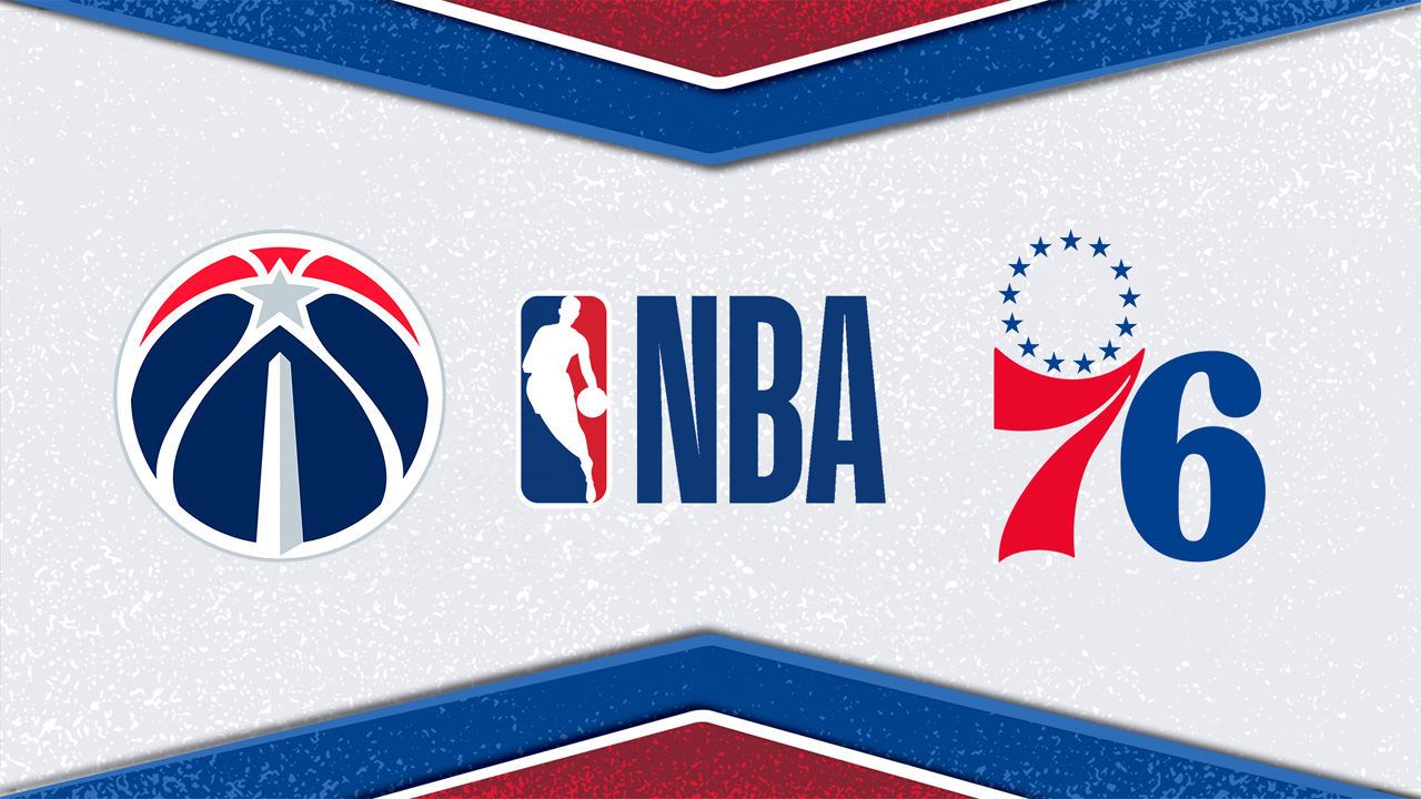 Washington Wizards vs Philadelphia 76ers poster