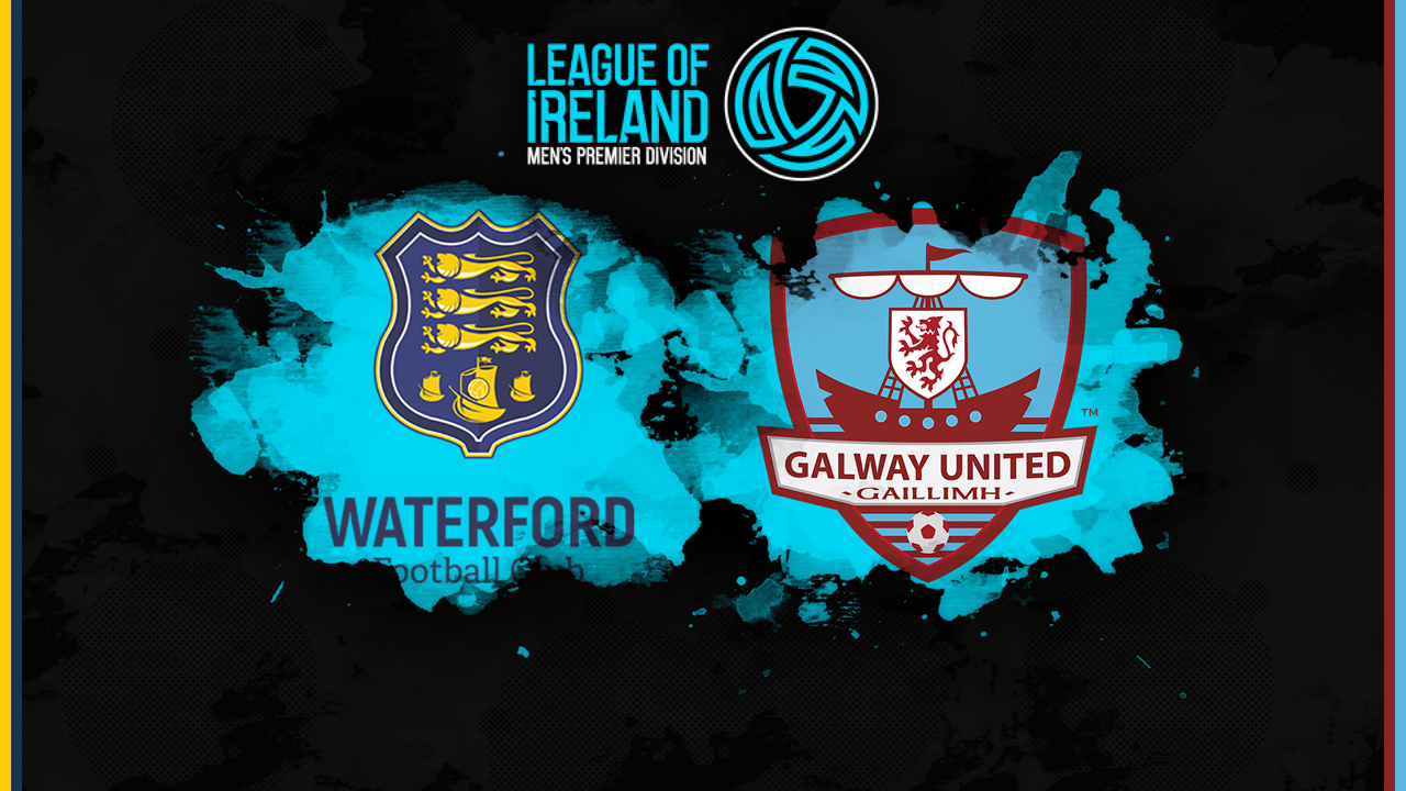 Waterford vs Galway United poster