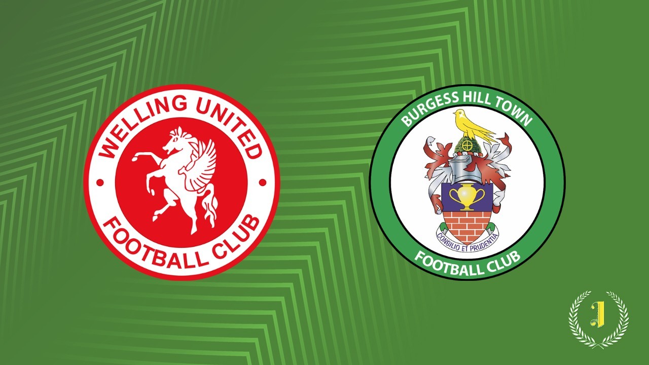 Welling United vs Burgess Hill Town poster