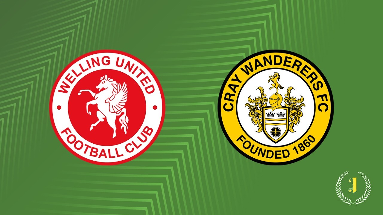Welling United vs Cray Wanderers poster