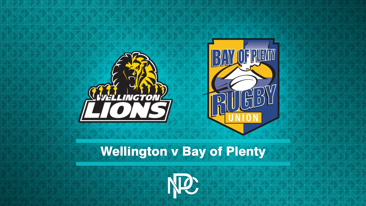 Wellington vs Bay of Plenty poster