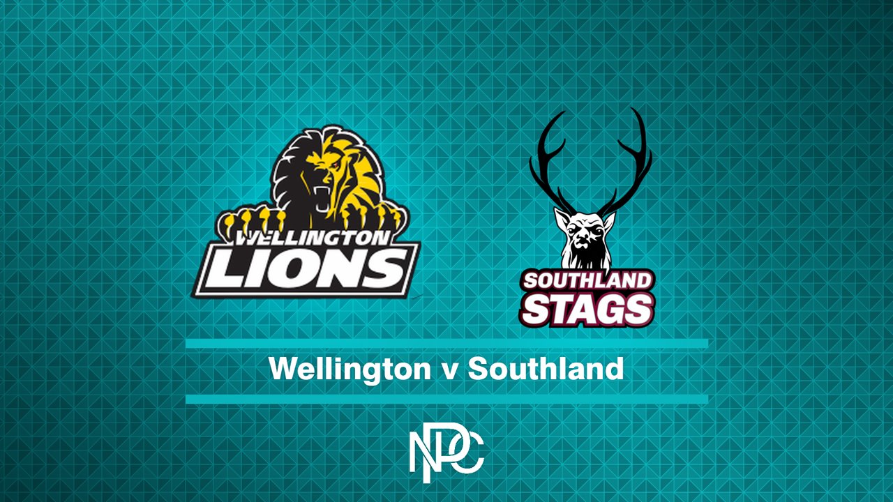 Wellington vs Southland poster