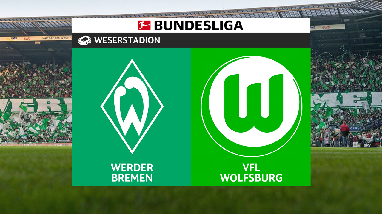 Werder Bremen vs Wolfsburg poster