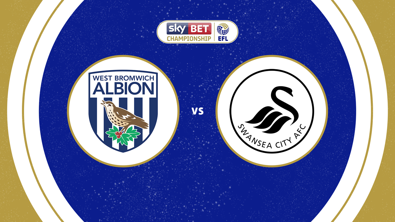 West Bromwich Albion vs Swansea City poster
