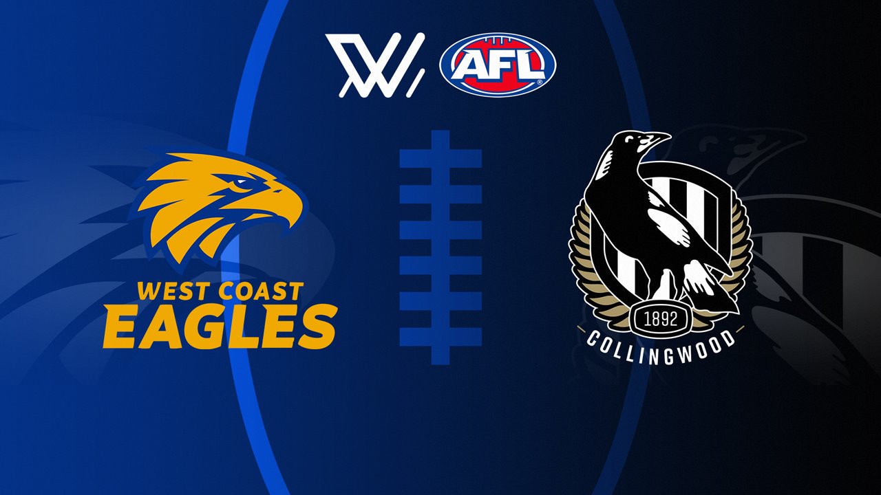 West Coast Eagles Women vs Collingwood Magpies Women poster West Coast Eagles Women vs Collingwood Magpies Women poster