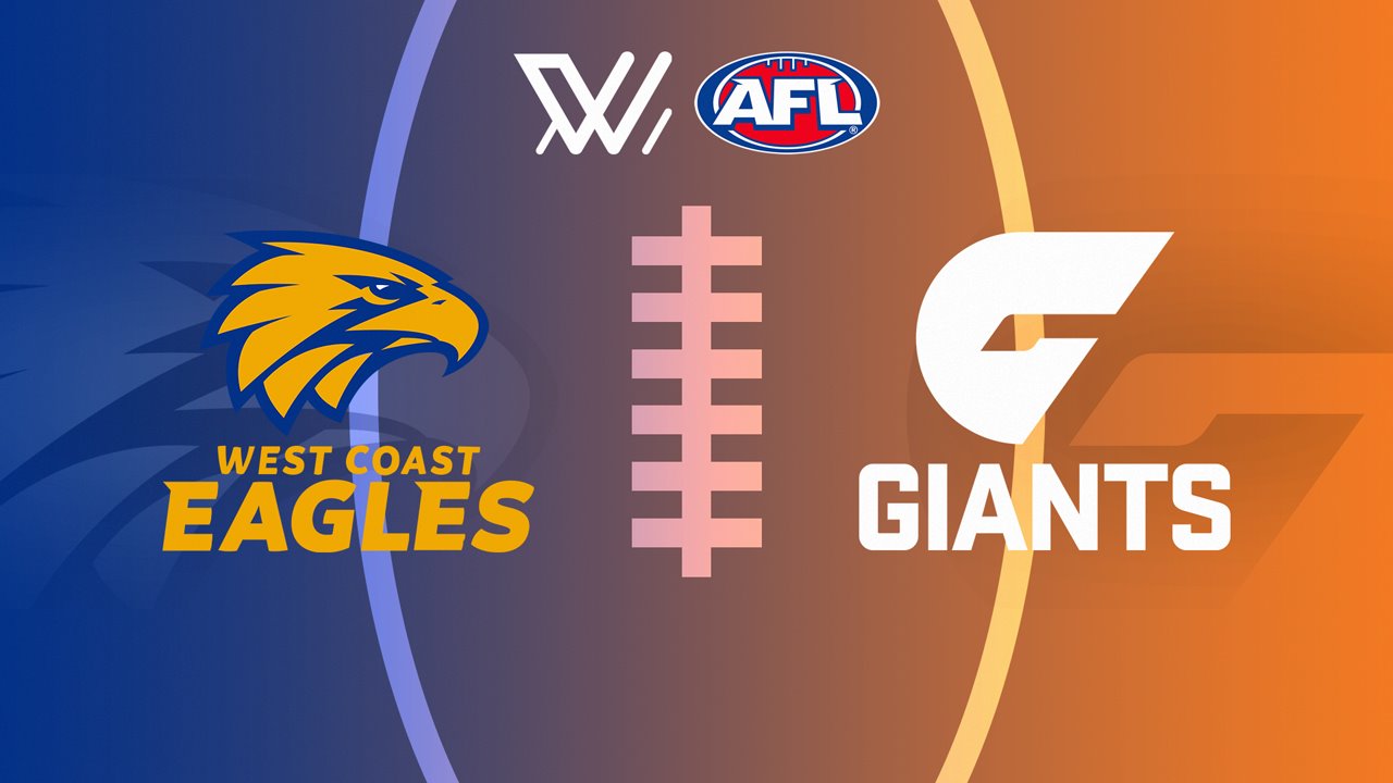 West Coast Eagles Women vs Greater Western Sydney Giants Women poster West Coast Eagles Women vs Greater Western Sydney Giants Women poster