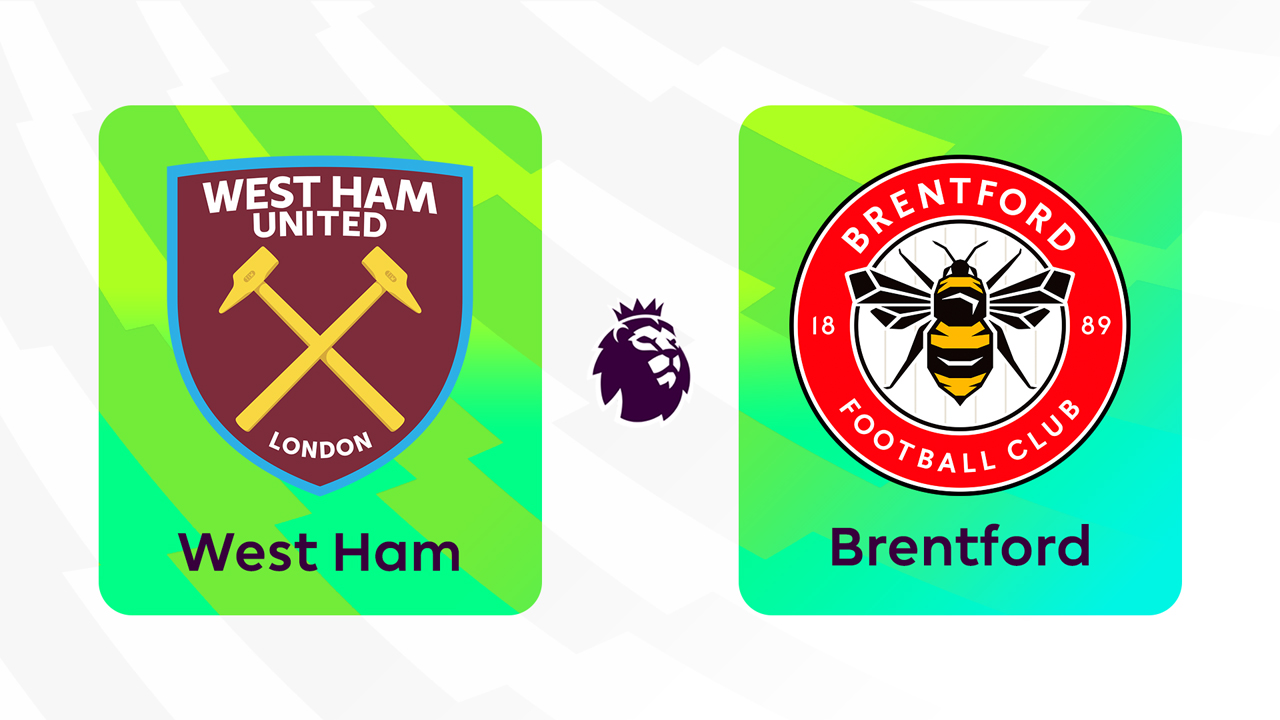 West Ham United vs Brentford poster