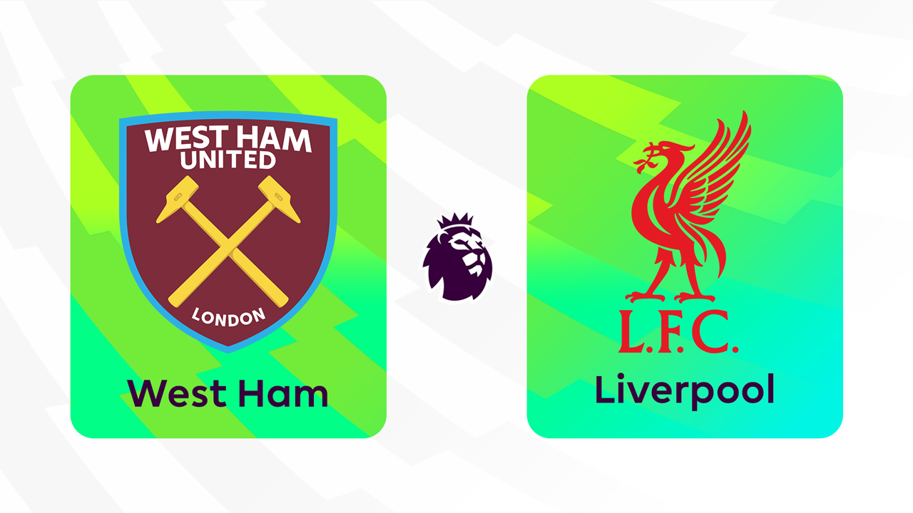 West Ham United vs Liverpool poster