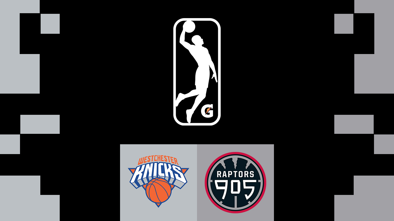 Westchester Knicks vs Raptors 905 poster