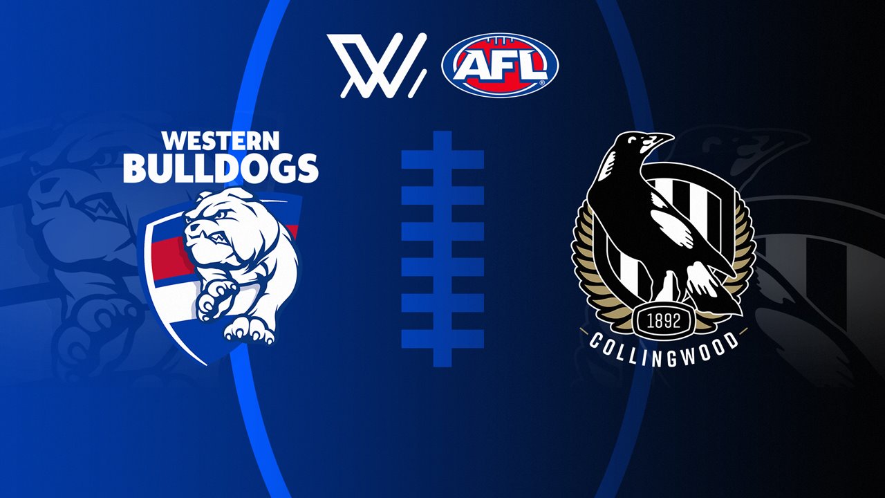 Western Bulldogs Bulldogs Women vs Collingwood Magpies Women poster