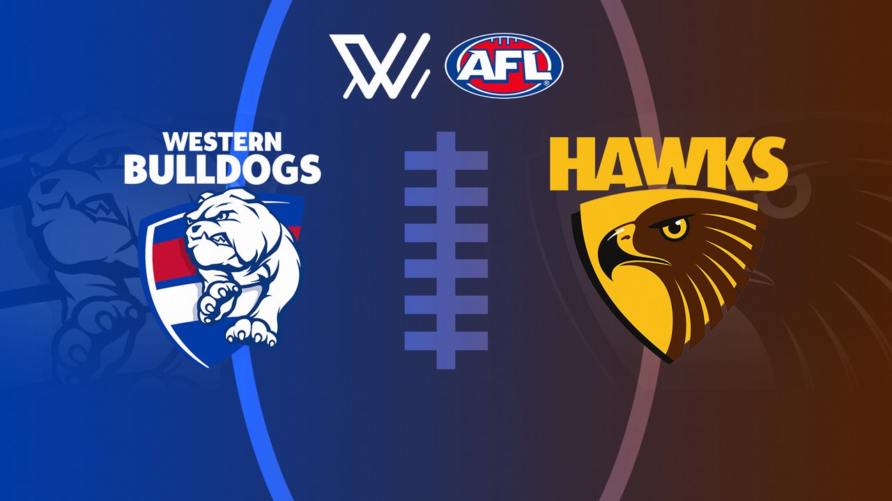 Western Bulldogs Bulldogs Women vs Hawthorn Hawks Women poster