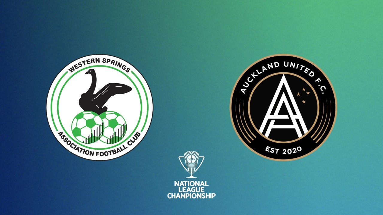 Western Springs vs Auckland United poster