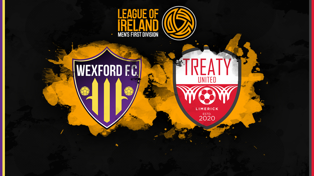Wexford vs Treaty United poster Wexford vs Treaty United poster