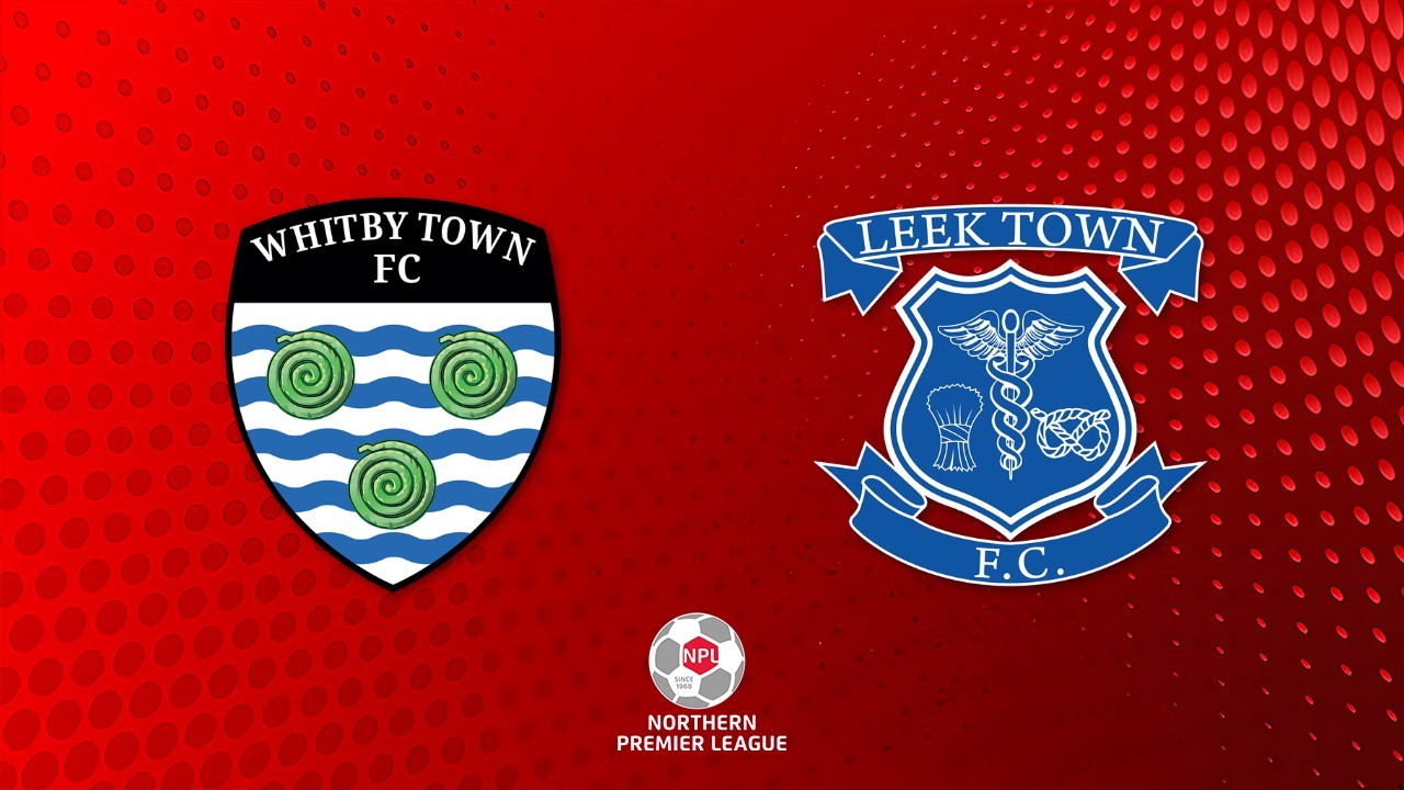 Whitby Town vs Leek Town poster