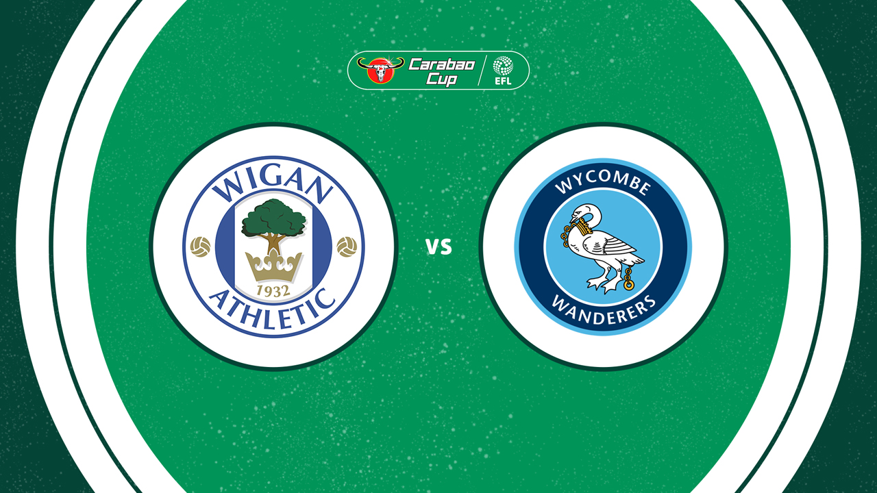 Wigan Athletic vs Wycombe Wanderers poster