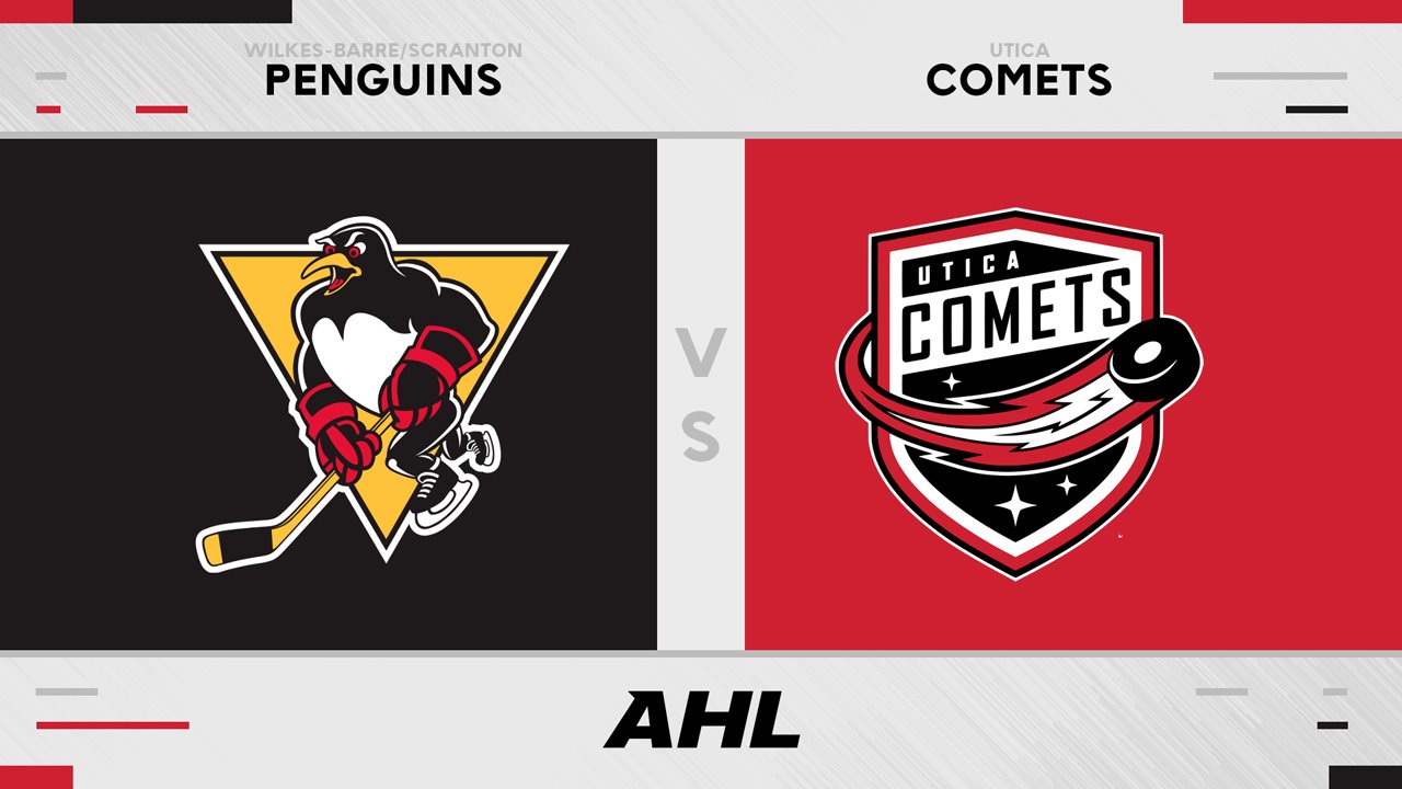 Wilkes-Barre Scranton Penguins vs Utica Comets poster