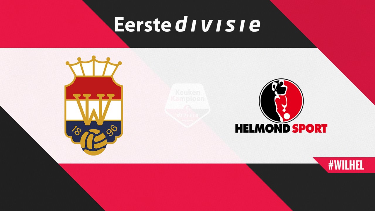 Willem II vs Helmond Sport poster
