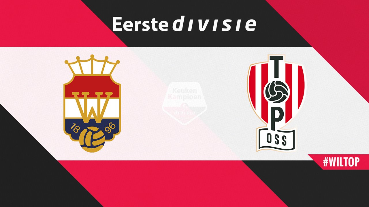 Willem II vs TOP Oss poster