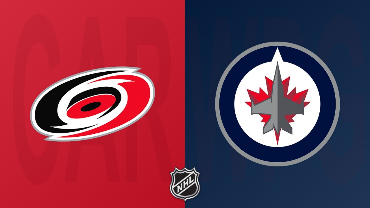 Winnipeg Jets vs Carolina Hurricanes poster Winnipeg Jets vs Carolina Hurricanes poster