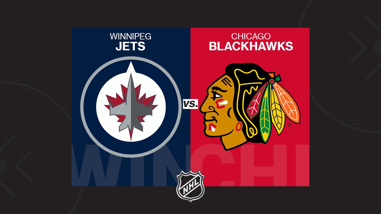 Winnipeg Jets vs Chicago Blackhawks poster