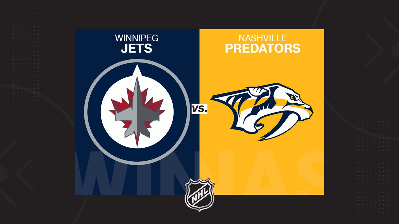 Winnipeg Jets vs Nashville Predators poster
