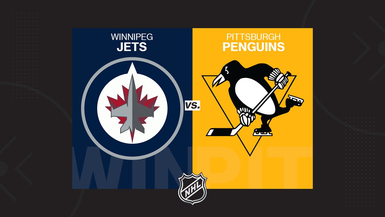 Winnipeg Jets vs Pittsburgh Penguins poster