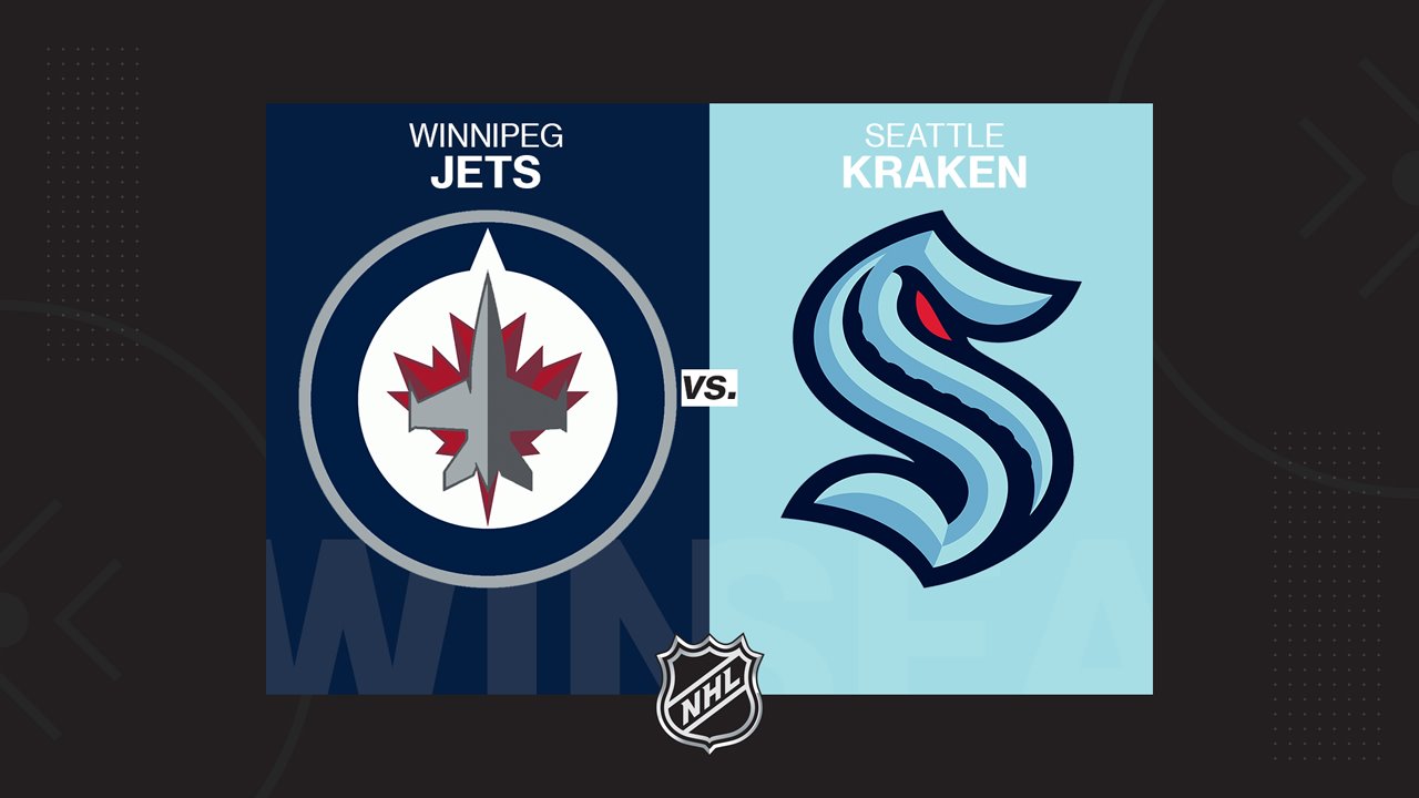 Winnipeg Jets vs Seattle Kraken poster
