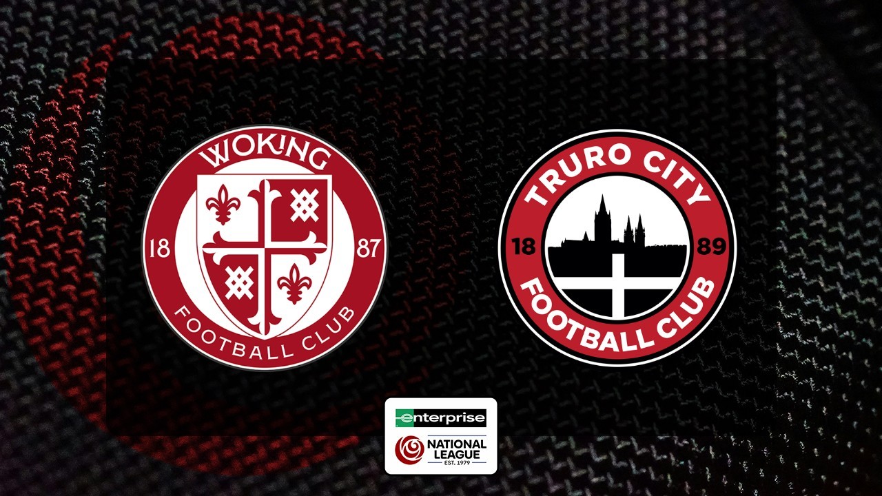 Woking vs Truro City poster