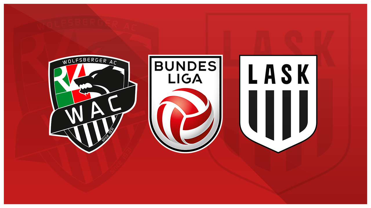 Wolfsberger AC vs LASK poster Wolfsberger AC vs LASK poster
