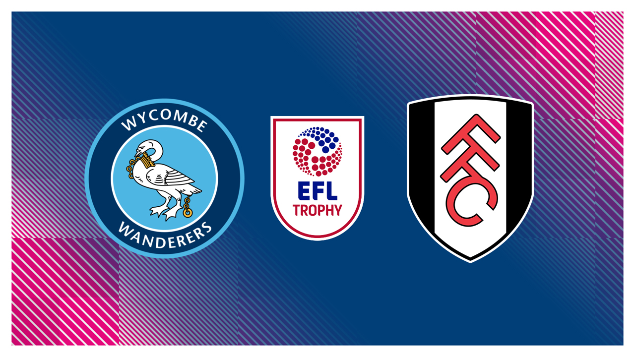 Wycombe Wanderers vs Fulham U21 poster Wycombe Wanderers vs Fulham U21 poster