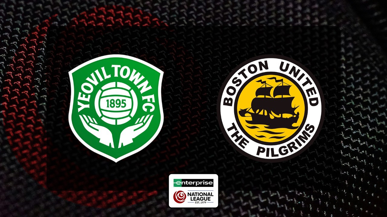 Yeovil Town vs Boston United poster