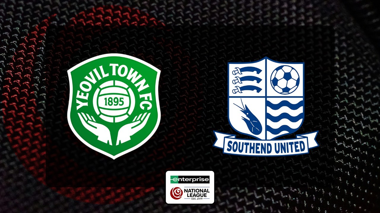 Yeovil Town vs Southend United poster Yeovil Town vs Southend United poster