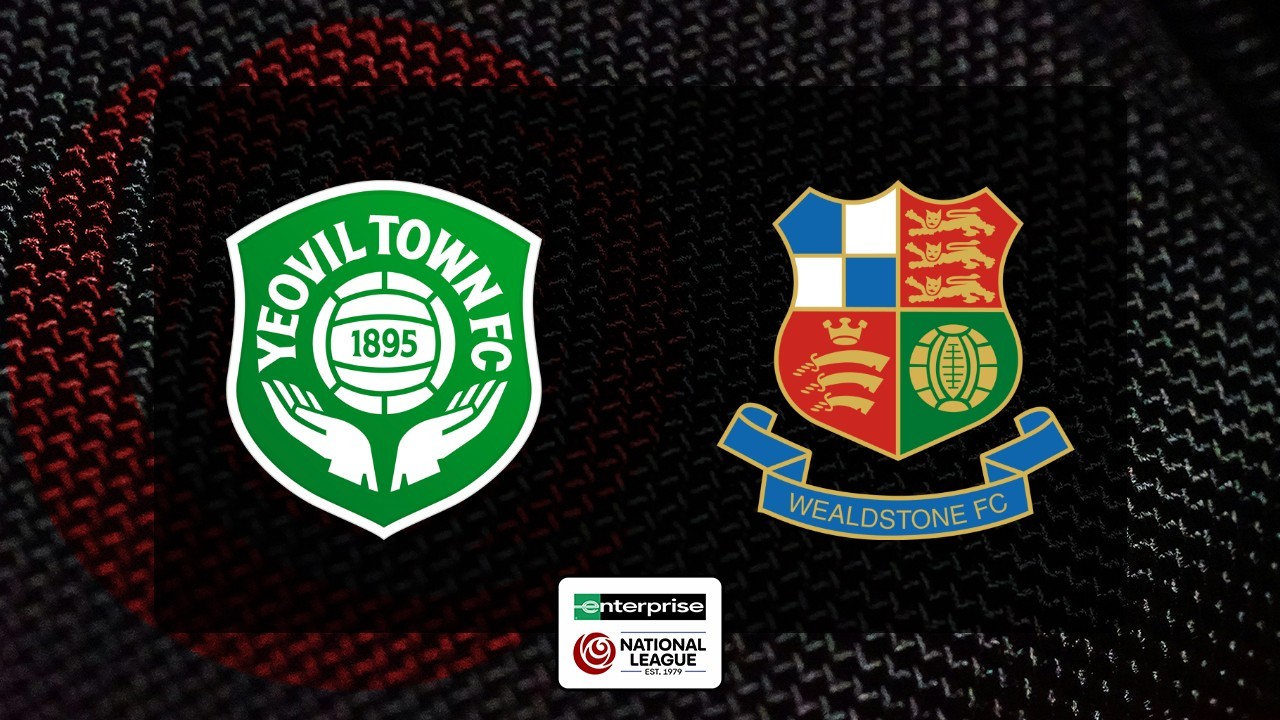 Yeovil Town vs Wealdstone poster