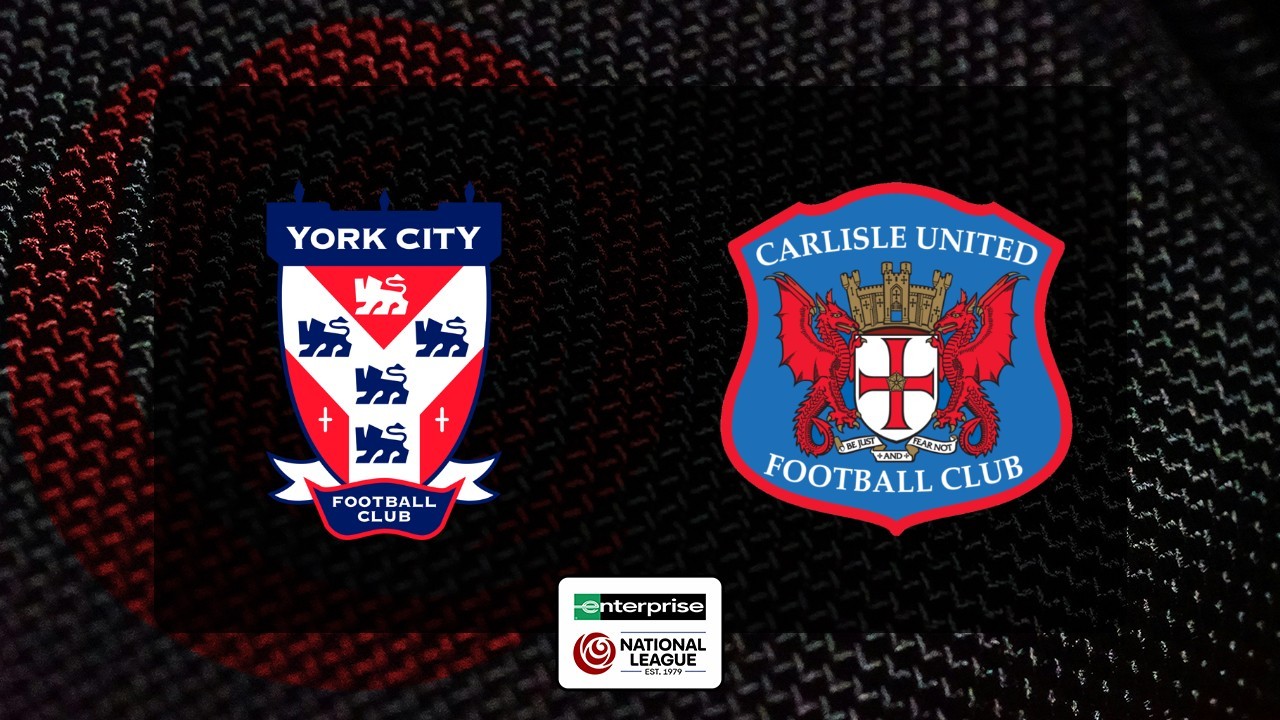 York City vs Carlisle United poster