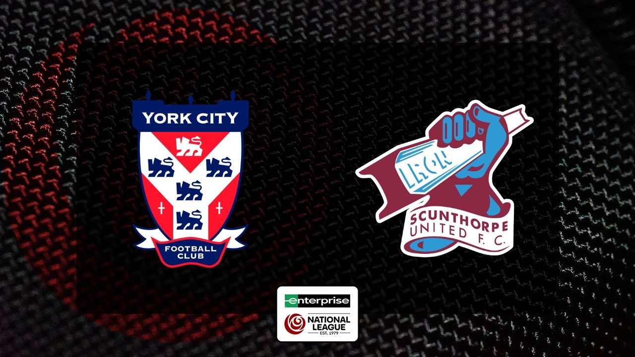 York City vs Scunthorpe United poster York City vs Scunthorpe United poster