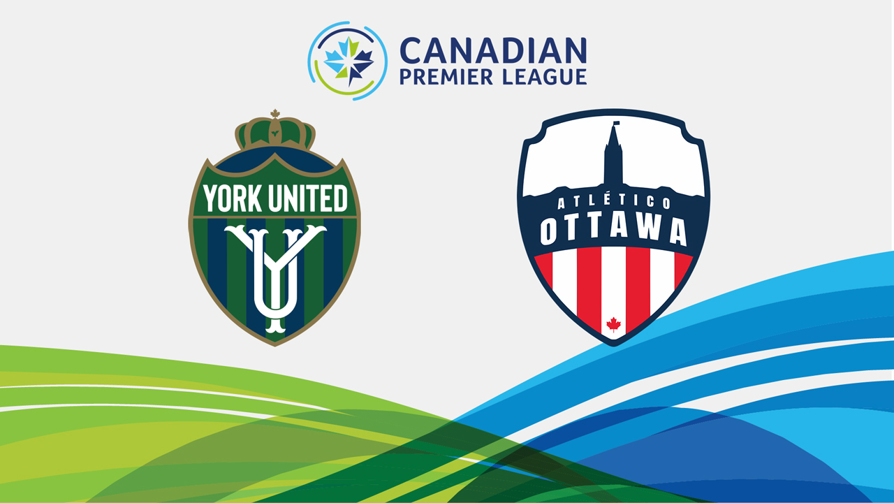 York United vs Atlético Ottawa poster