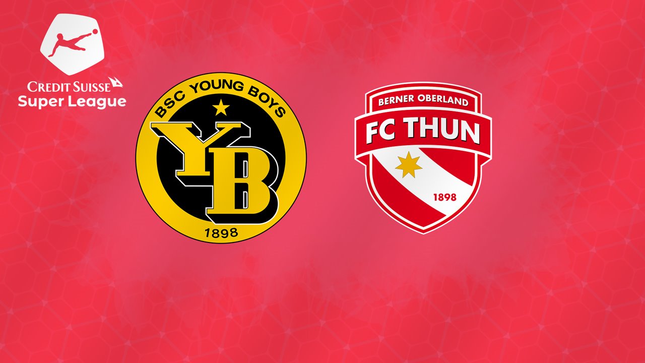 Young Boys vs Thun poster Young Boys vs Thun poster