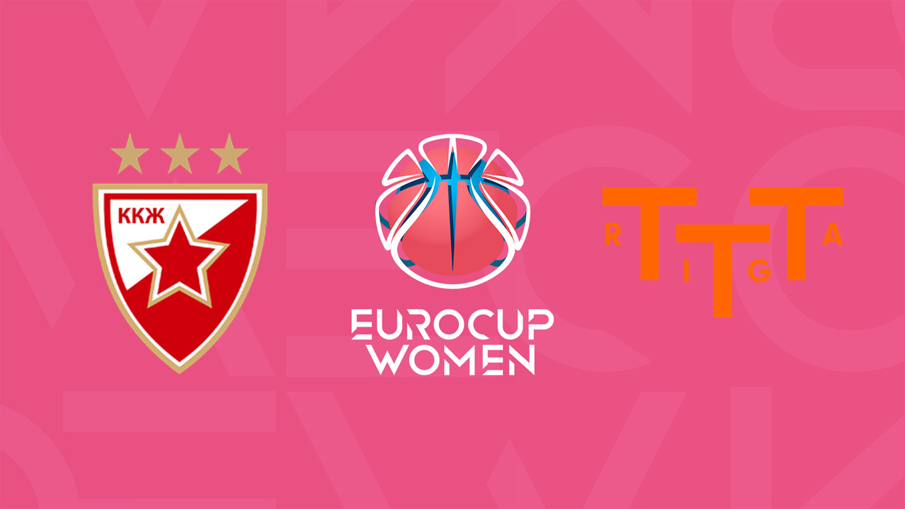 ŽKK Crvena zvezda Women vs TTT Riga Women poster ŽKK Crvena zvezda Women vs TTT Riga Women poster
