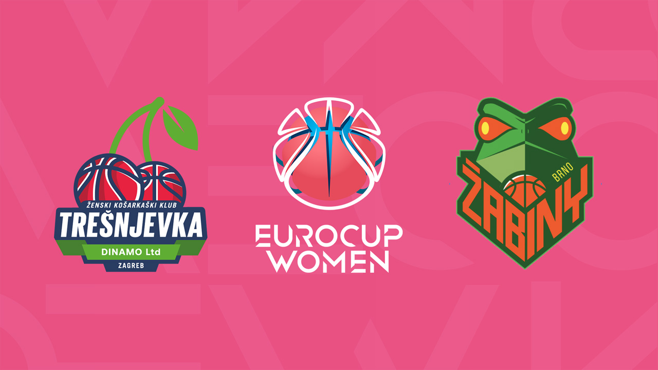 ŽKK Trešnjevka 2009 vs BK Brno Women poster