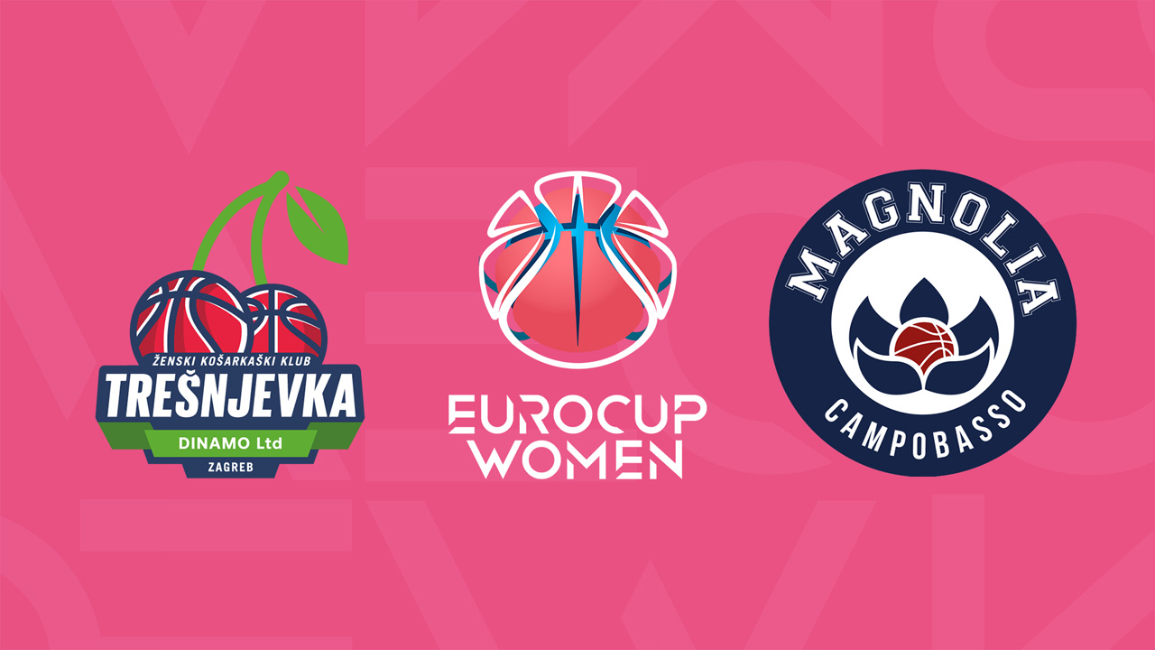 ŽKK Trešnjevka 2009 vs Magnolia Basket Campobasso poster