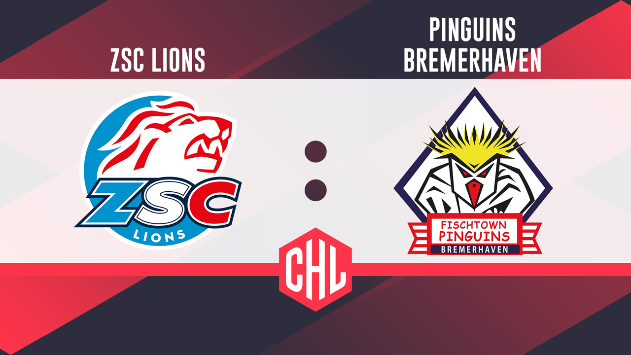 ZSC Lions vs Fischtown Pinguins poster