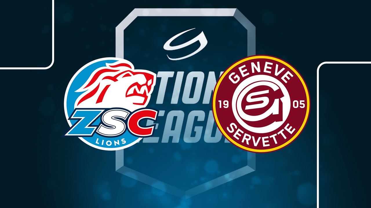 ZSC Lions vs Genève-Servette HC poster