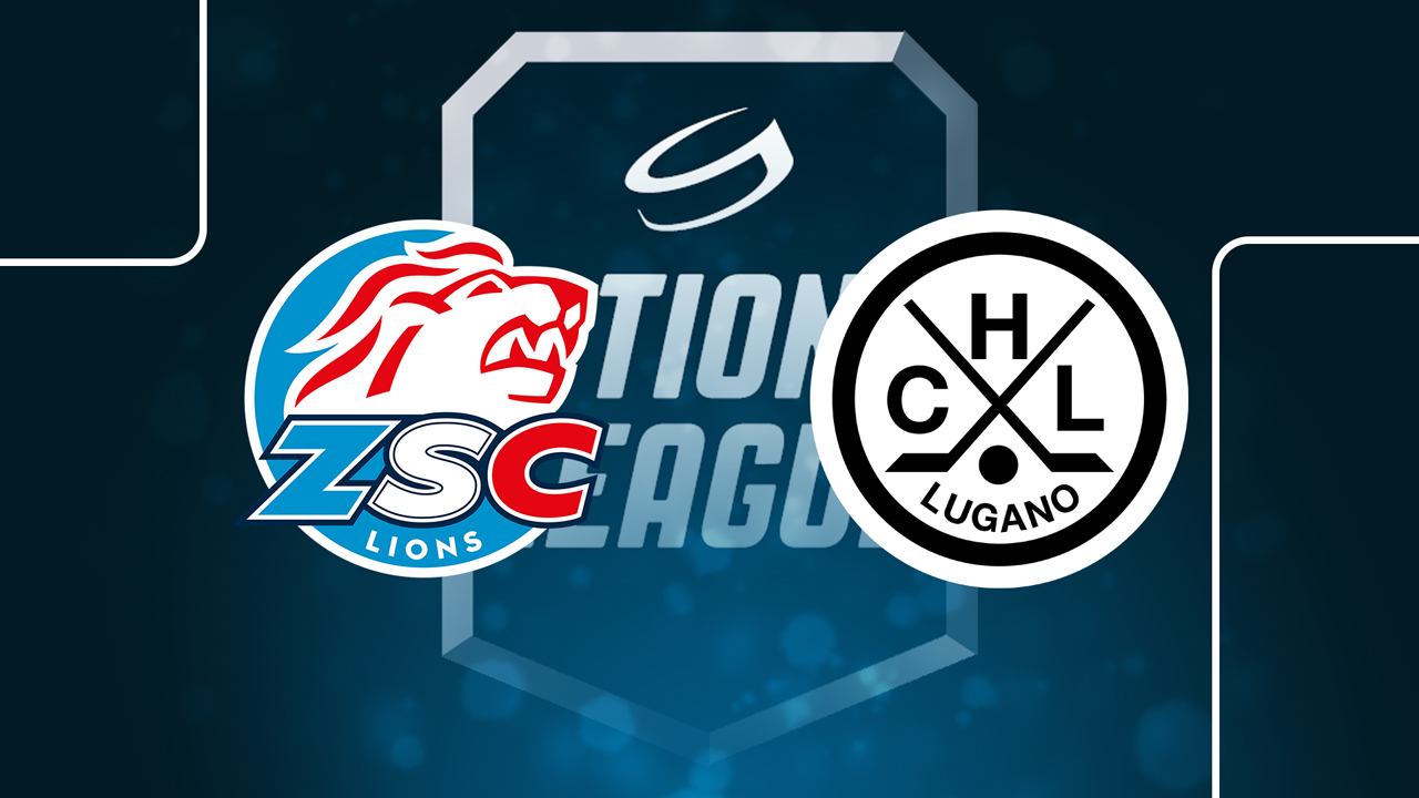 ZSC Lions vs Lugano poster