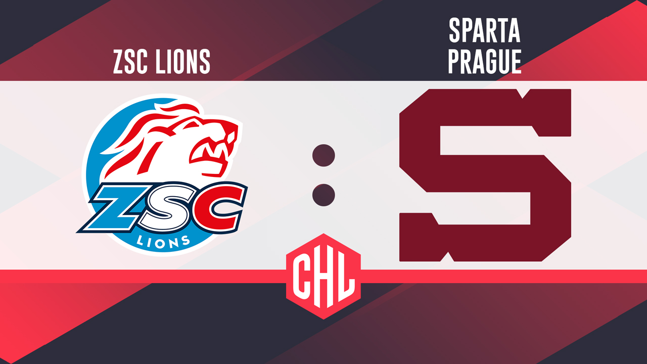ZSC Lions vs Sparta Prague poster ZSC Lions vs Sparta Prague poster