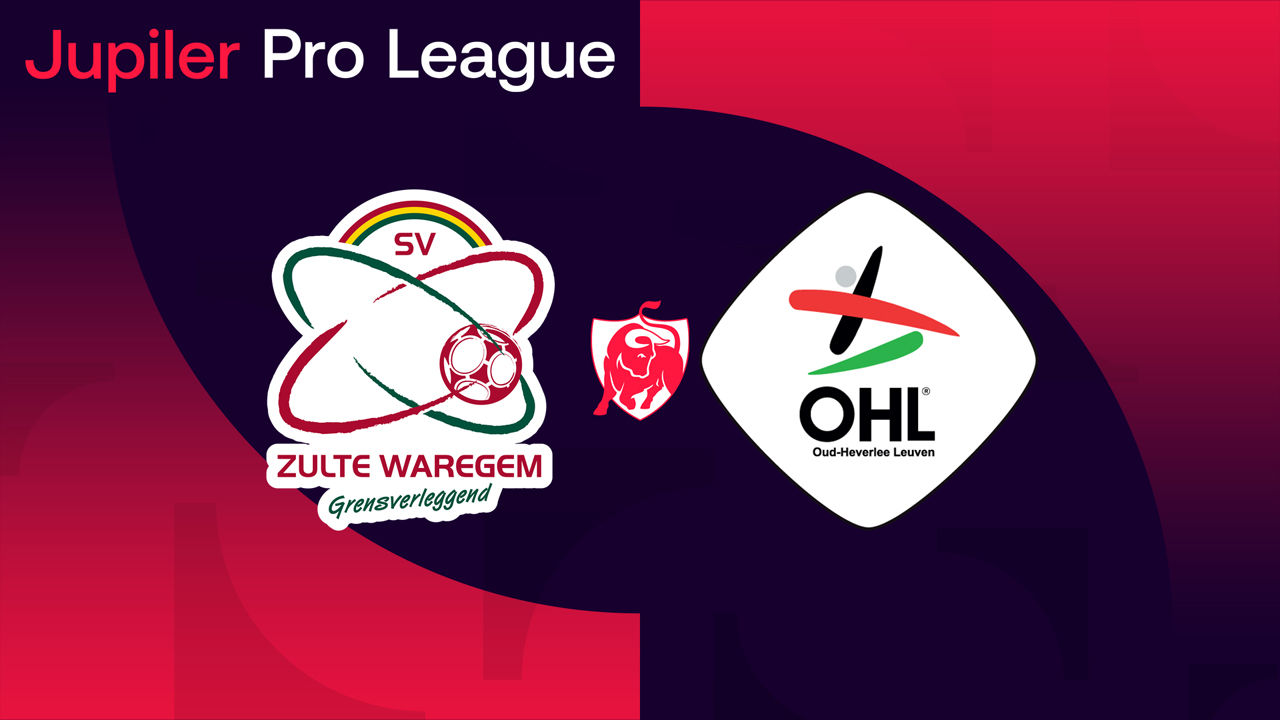 Zulte Waregem vs Oud-Heverlee Leuven poster