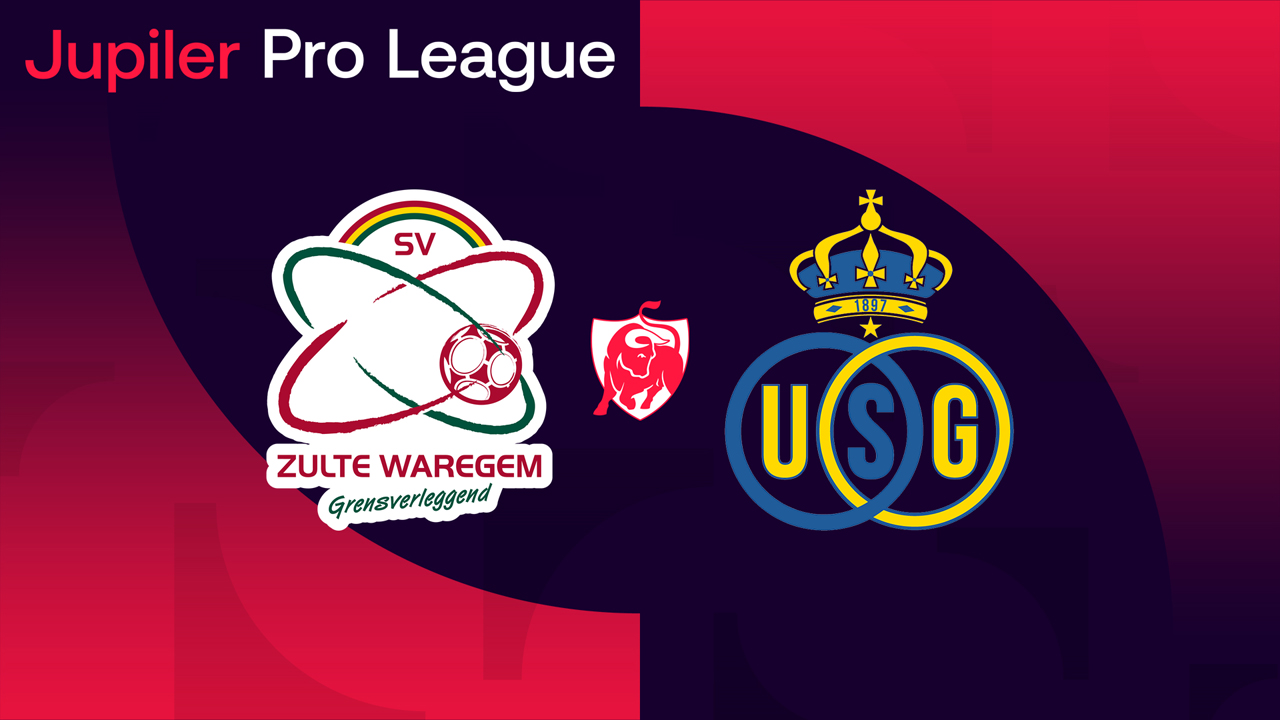 Zulte Waregem vs Union Saint-Gilloise poster
