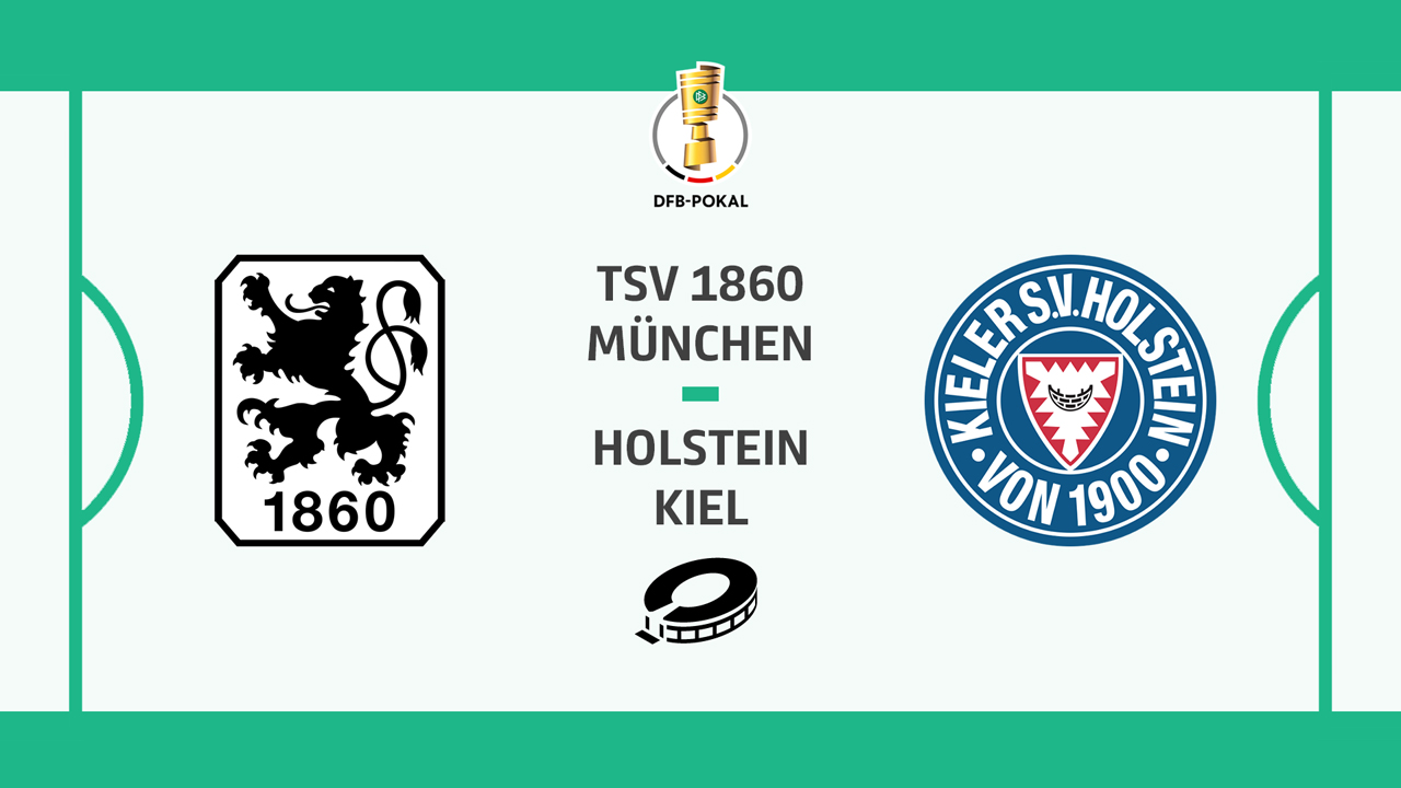 1860 Munich vs Holstein Kiel poster