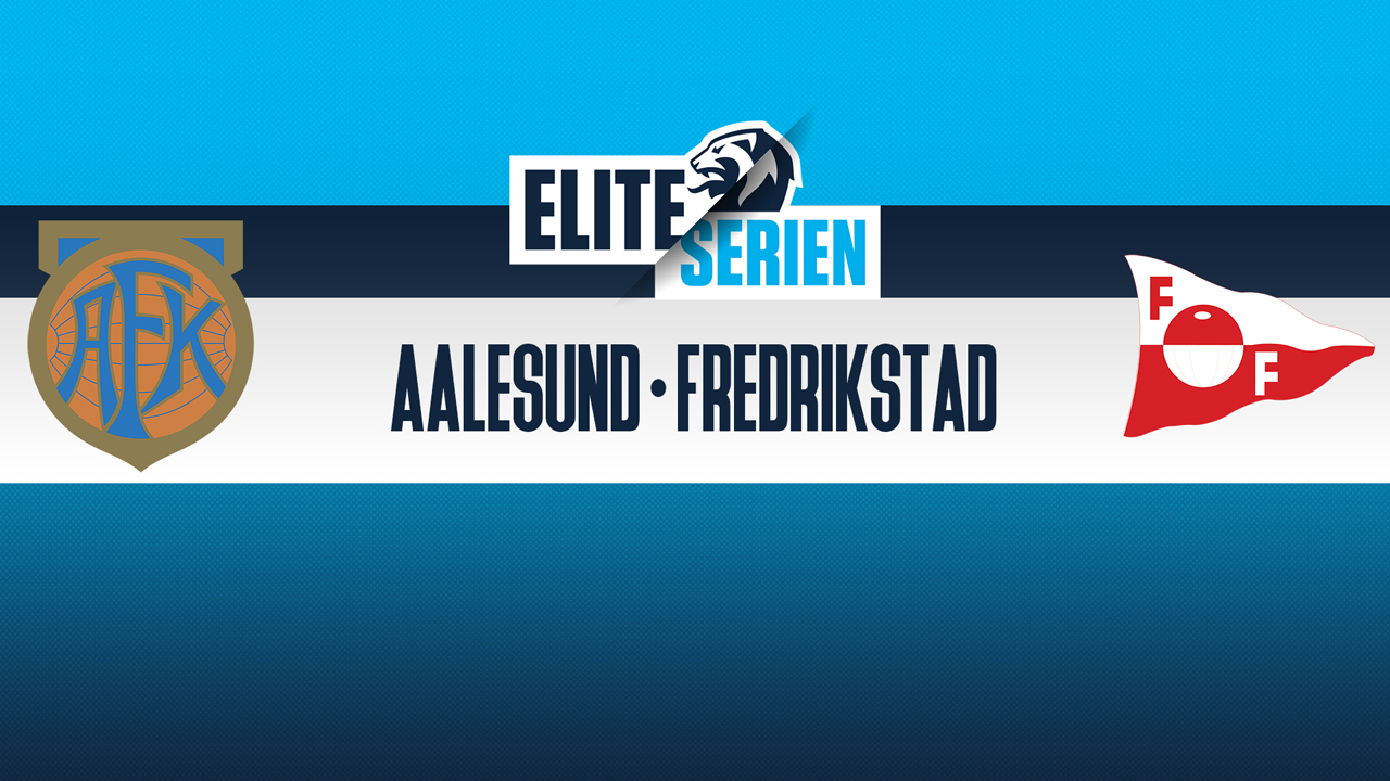 Aalesund vs Fredrikstad poster