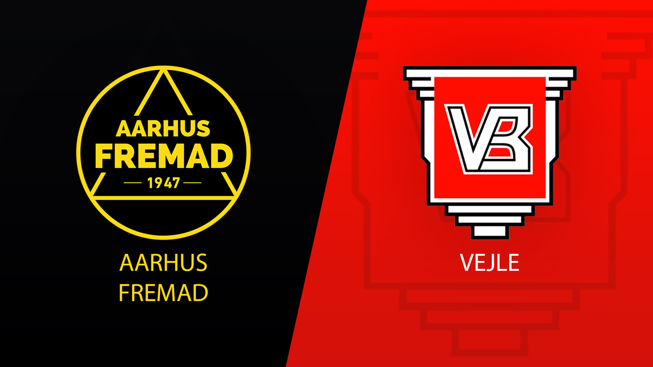 Aarhus Fremad vs Vejle poster