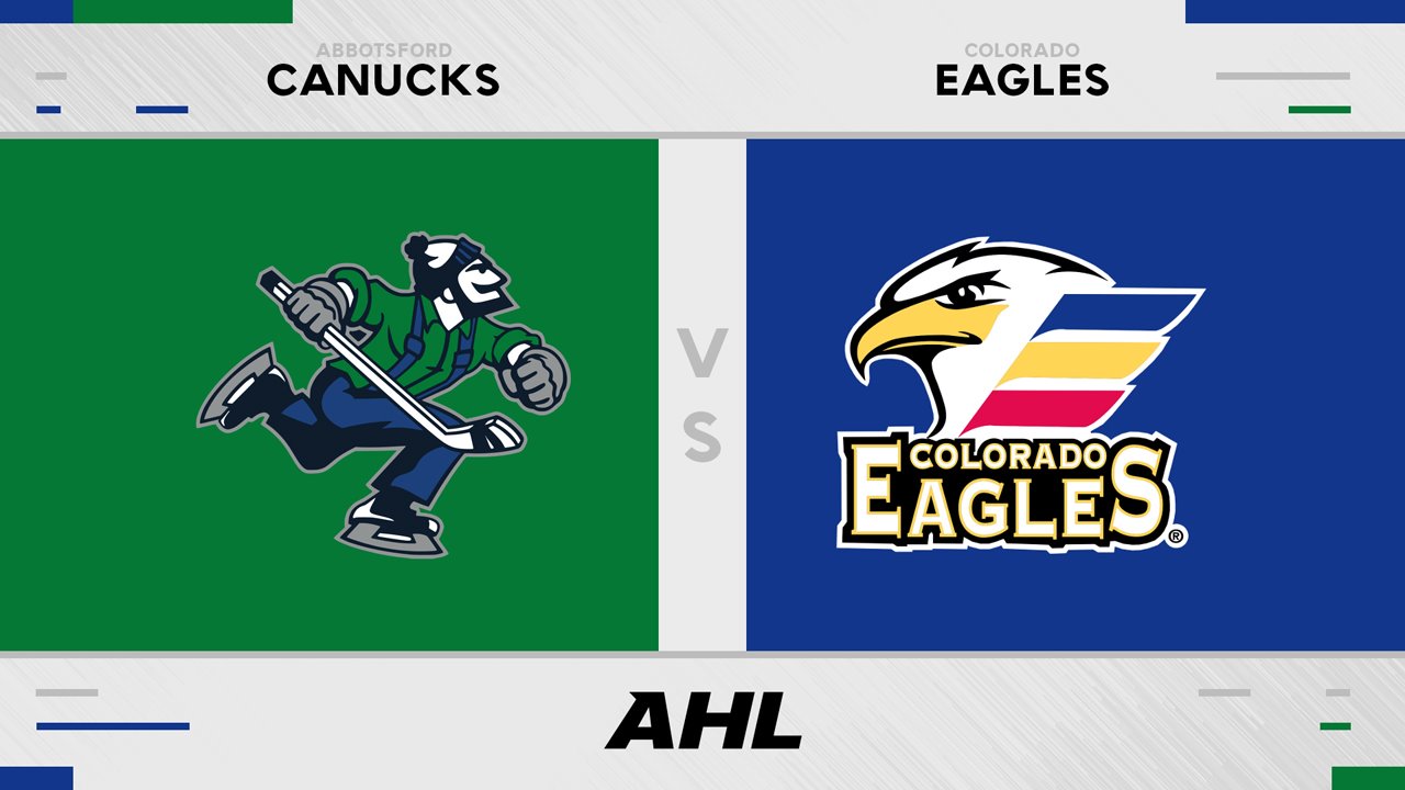 Abbotsford Canucks vs Colorado Eagles poster